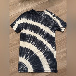 Tie dye shirt dress